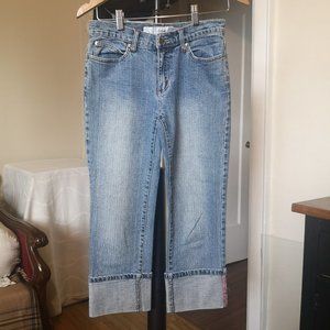 3/$20 SB denim (suzy blues) capri/crop jeans